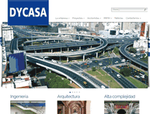 Tablet Screenshot of dycasa.com